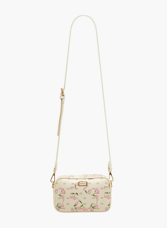 MISSY BEIGE Cherry Print Crossbody Bag With Detachable Strap for Women | Best Price UAE